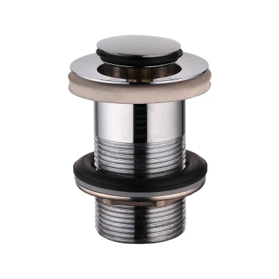 Afbeelding van Aquadesign Push to Open afvoerplug 1.1/4 chroom wastafelplug