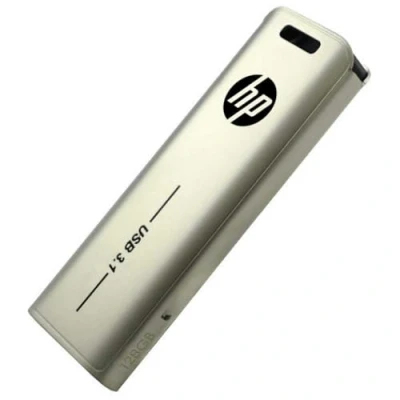 Image de Clé USB 3.1 HP X796W 128 Go en métal Or champagne
