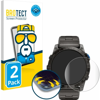 Afbeelding van BROTECT Volledig bedekkende screen protector, Smartwatch beschermfolie, Transparant
