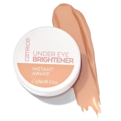 Image de Catrice Under Eye Brightener N020 Soin des yeux Nude Nourrissant Éclaircissant, naturel, scintillant, végétalien, sans parfum, alcool, paraben, 1 paquet (4,2 g)