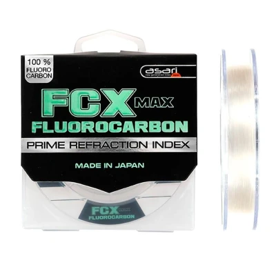 Afbeelding van Asari FCX MAX Transparent Fluorocarbon 100m 0.30mm