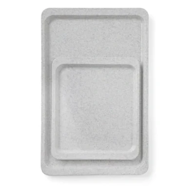Afbeelding van Hendi Dienblad Rechthoek Graniet Kunststof Horeca Buffet 265x325mm