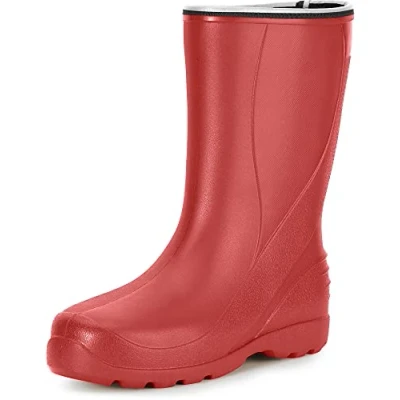 Afbeelding van Ladeheid LA DW Beam Dames Regenlaarzen Rubber Laarzen EVA Zwart 36