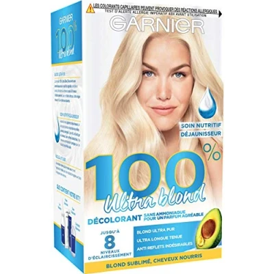 Afbeelding van Verlichter Garnier 100% Ultra Blond Nº 8 Geen ammoniak