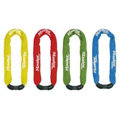 Afbeelding van MasterLock Kettingslot 0,9m met cijferslot 40/Ø8mm diverse kleuren