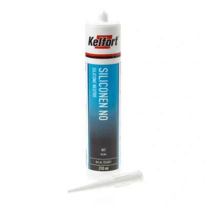 Afbeelding van Kelfort Siliconenkit no wit 310ml