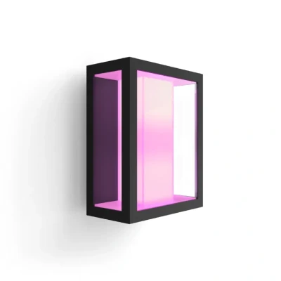 Afbeelding van Philips Hue Impress muurlamp White and Color zwart breed
