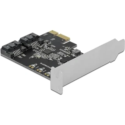 Afbeelding van Delock Host Bus Adapter 2 Poort SATA PCIe, Storage controller