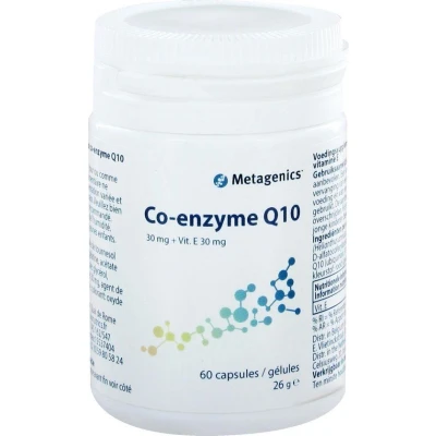 Afbeelding van Metagenics Co Enzyme Q10 + Vit. E 30mg Softgels