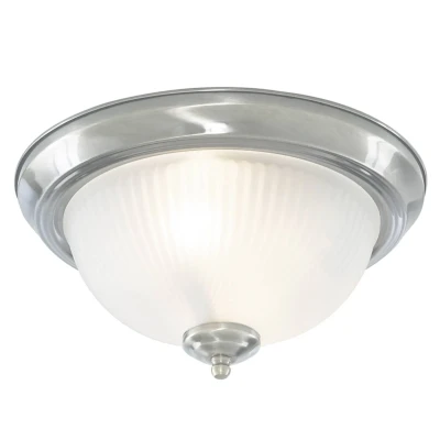 Afbeelding van Geribbelde plafondlamp American Diner