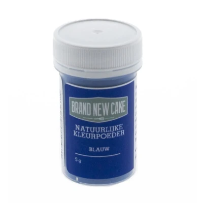 Afbeelding van BrandNewCake Natuurlijke Kleurpoeder Blauw 5g
