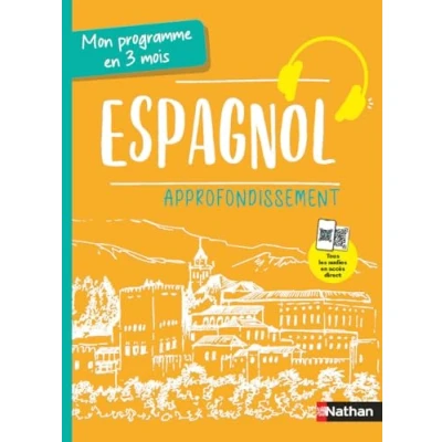 Afbeelding van ESPAGNOL MON PROGRAMME EN 3 MOIS APPROFONDISSEMENT