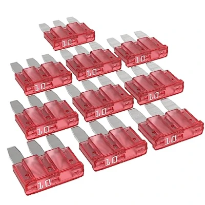 Afbeelding van AUPROTEC Micro 3 MikrOTO III 5A bladzekeringen 15A auto steekzekering keuze: 10A ampère rood, 10 stuks