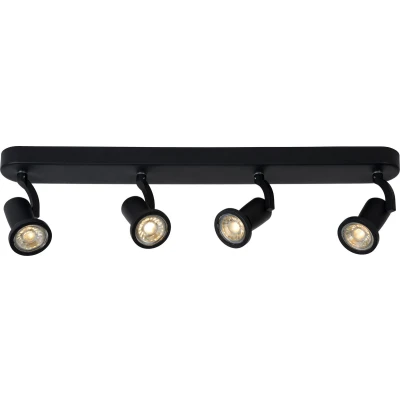 Afbeelding van Lucide JASTER LED Plafondspot 4xGU10 Zwart