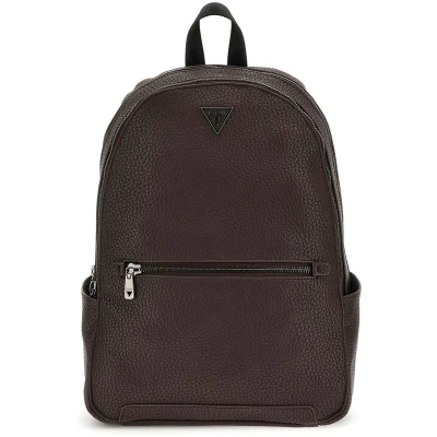 Afbeelding van GUESS Rugzak met laptopvak Torino Rounded Backpack Dark Brown Donkerbruin