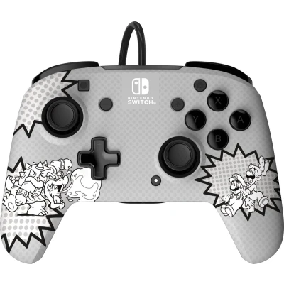 Afbeelding van PDP Rematch Bedrade Nintendo Switch Controller Comic Mario
