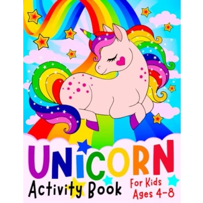 Afbeelding van Unicorn Activity Book For Kids Ages 4 8