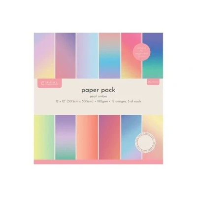 Afbeelding van CC Paperpad 30x30 cm Pearl Ombre