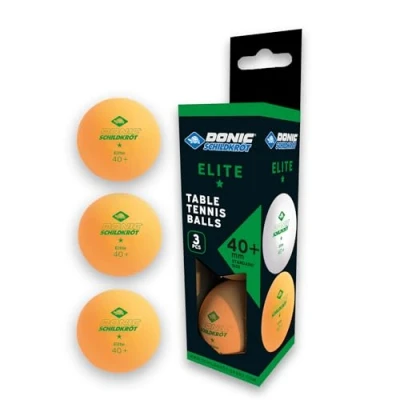 Afbeelding van Donic Schildkröt Tafeltennisballen 1 Star Elite 3 Stuks Oranje
