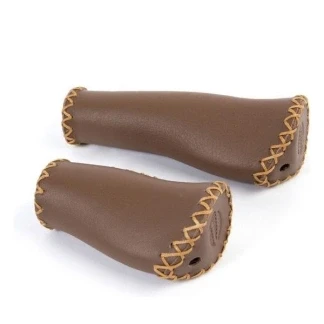 Afbeelding van Handvatten Velo Handlz (13.5 cm, Leer, Bruin)