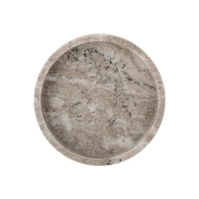 Afbeelding van Marmeren dienblad Ivette bruin 20cm