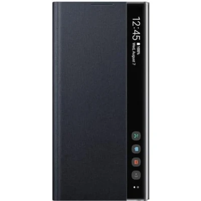 Afbeelding van Galaxy Note 10 Clear View Cover EF ZN970 Zwart Samsung Smartphone Hoesjes Geen Verzendkosten &amp; Morgen In Huis