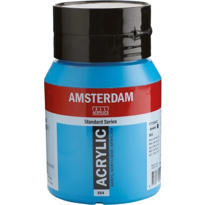 Afbeelding van Amsterdam Acrylverfverf 500 ml Briljantblauw