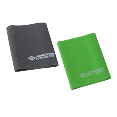 Afbeelding van Schildkröt Fitness Weerstandsband Set Van 2 Groen/Zwart