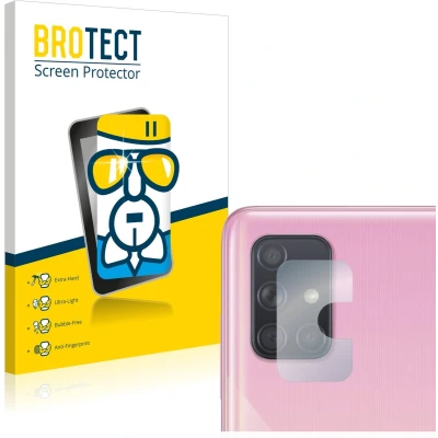 Afbeelding van BROTECT Screenprotector voor Samsung Galaxy A71 (ALLEEN Camera Lens) Folie Beschermfolie Beschermglas transparant