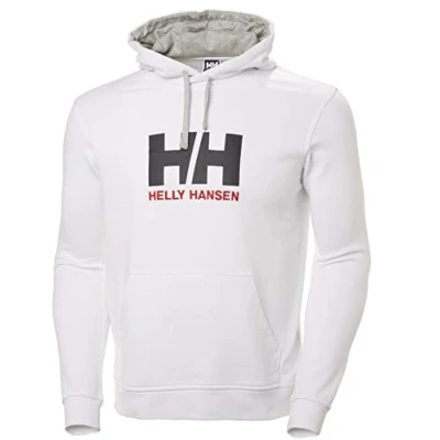 Image de Vestes sweats zippés capuche Helly hansen h.h. Hh logo hoodie sw white Blanc taille : XL réf 16266