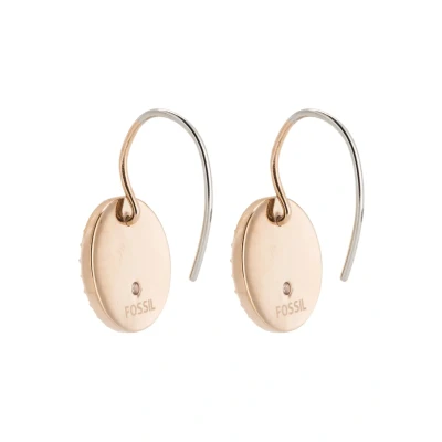 Afbeelding van Fossil dames Oorhangers met parelmoer JF01737791