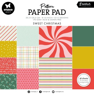 Afbeelding van Paper Pad Sweet Christmas Essentials nr.199