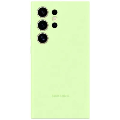 Image de Samsung Silicone Back Cover Vert Galaxy S24 Ultra
