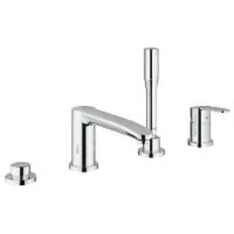 Afbeelding van Grohe Eurostyle Cosmopolitan 4 gats badrandcombinatie Chroom