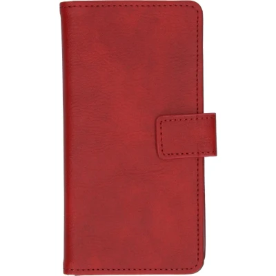 Afbeelding van iMoshion Hoesje Geschikt voor iPhone 11 Met Pasjeshouder Luxe Bookcase Rood
