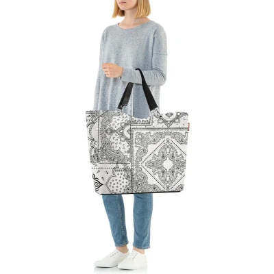 Afbeelding van Reisenthel Shopper XL Strandtas 35L Bandana Wit
