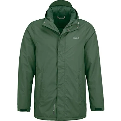 Afbeelding van Pro x Elements Outdoorjas Dale Heren Polyester Donkergroen Mt 3xl