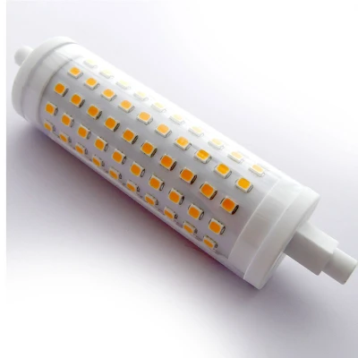 Afbeelding van R7s led 118mm dimbaar, warm wit (2700K), 15W vervangt 150W, lengte*ø28mm diameter voordeelpak 10x