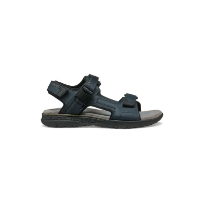 Afbeelding van Geox Outdoorsandalen, Heren, Maat: 39, Navy Kunststof/ textiel