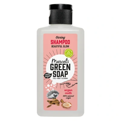 Afbeelding van 2+2 gratis2+2 gratis: Marcel&#039;s Green Soap Caring Shampoo Argan &amp; Oudh Mini 100 ml