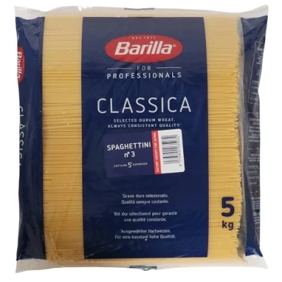 Afbeelding van Barilla Spaghettini Nº 3 5 kg