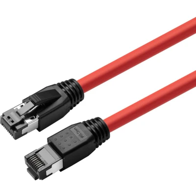 Afbeelding van Microconnect MC SFTP802R netwerkkabel Rood 2 m Cat8.1 S/FTP (S STP)