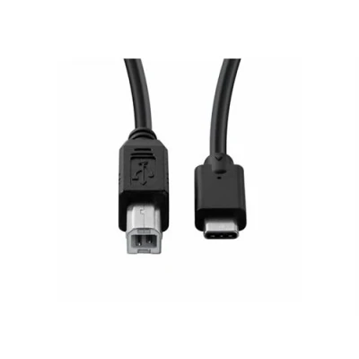 Image de MicroConnect Câble USB 24 pin C (M) pour type B 3.2 Gen 1 1.8 m intérieur noir