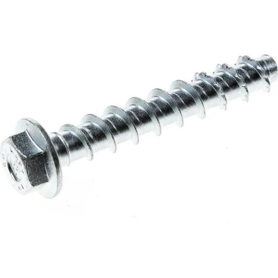 Afbeelding van Betonschroef zeskant verzinkt 10x60mm BM=8mm 100 stuks