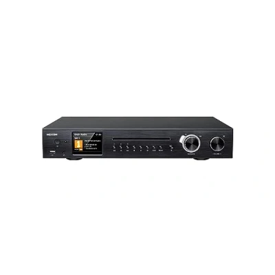 Afbeelding van Noxon A 571 CD zwart, internetradio, DAB+, FM tuner, Spotify, Bluetooth, USB, LAN + wifi