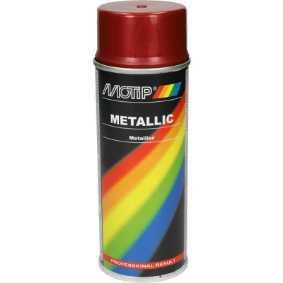 Afbeelding van MoTip metallic lak rood 0,4 liter