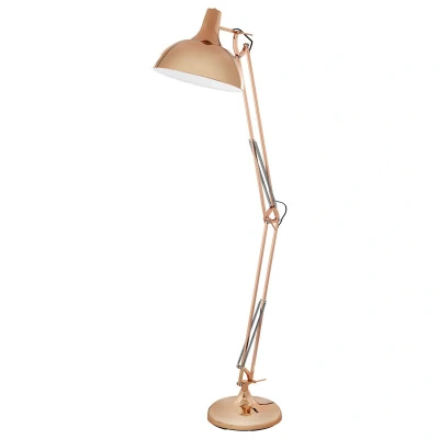 Afbeelding van EGLO Borgillio Vloerlamp 1 Lichts Koperkleurig