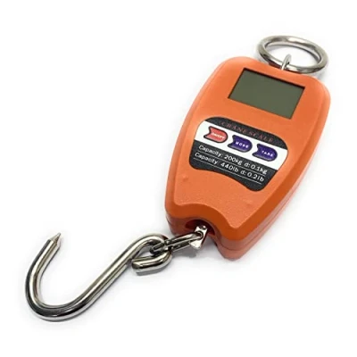 Afbeelding van TEMPO DI SALDI Professionele digitale industriële weegschaal, haak, dynamometer, max. 200 kg, gesorteerd, gesorteerd