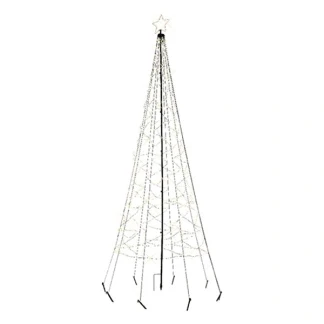 Afbeelding van Vlaggenmast kerstboom Lumineo Ø 1 x 3.2 meter
