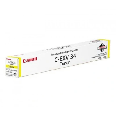 Afbeelding van Canon C EXV 34 Y Toner Geel